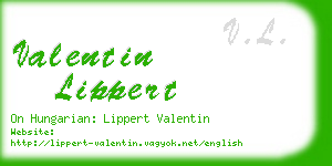 valentin lippert business card